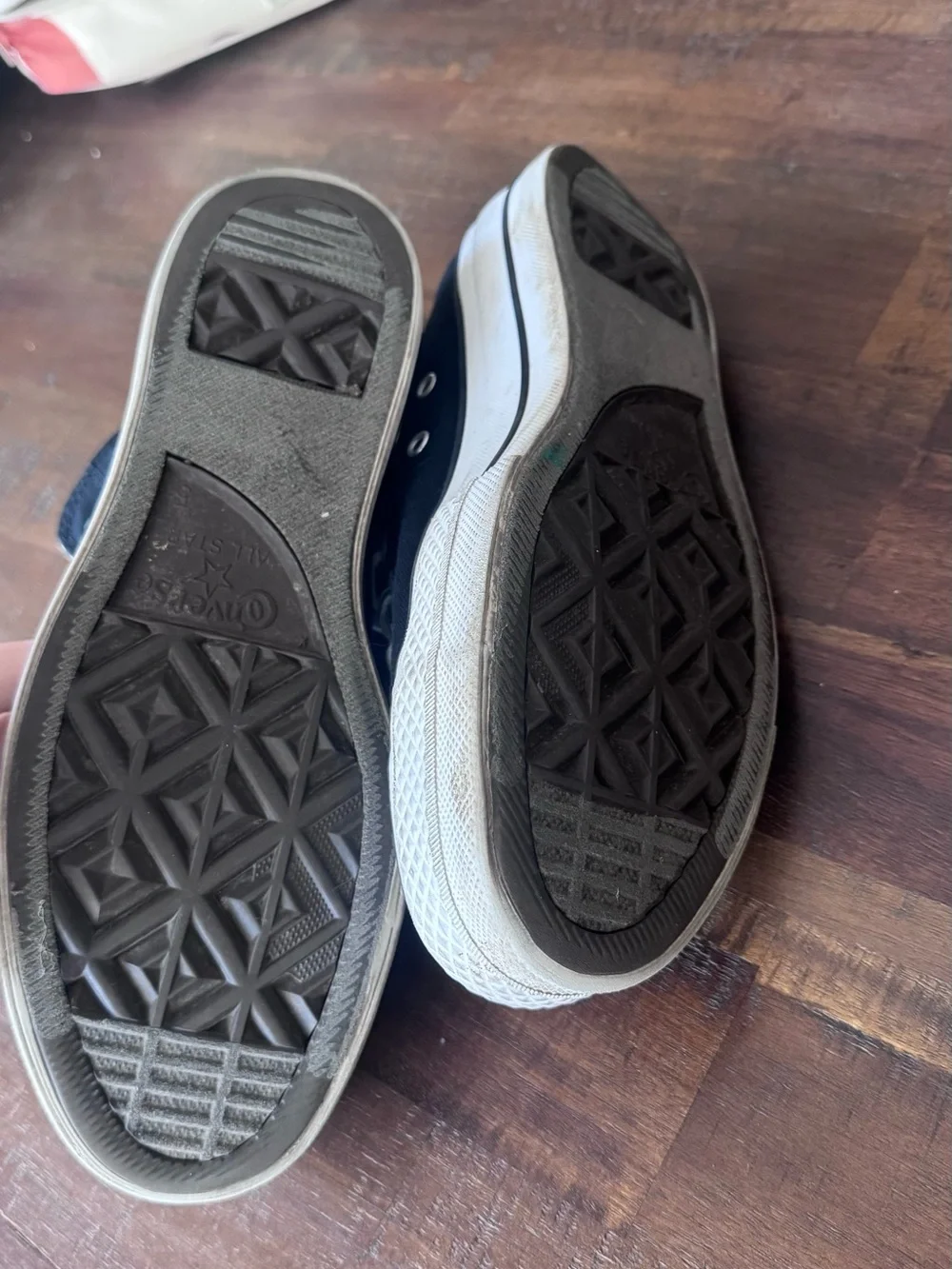 Converse All Stars Black & White platform High-Top Canvas Sneakers